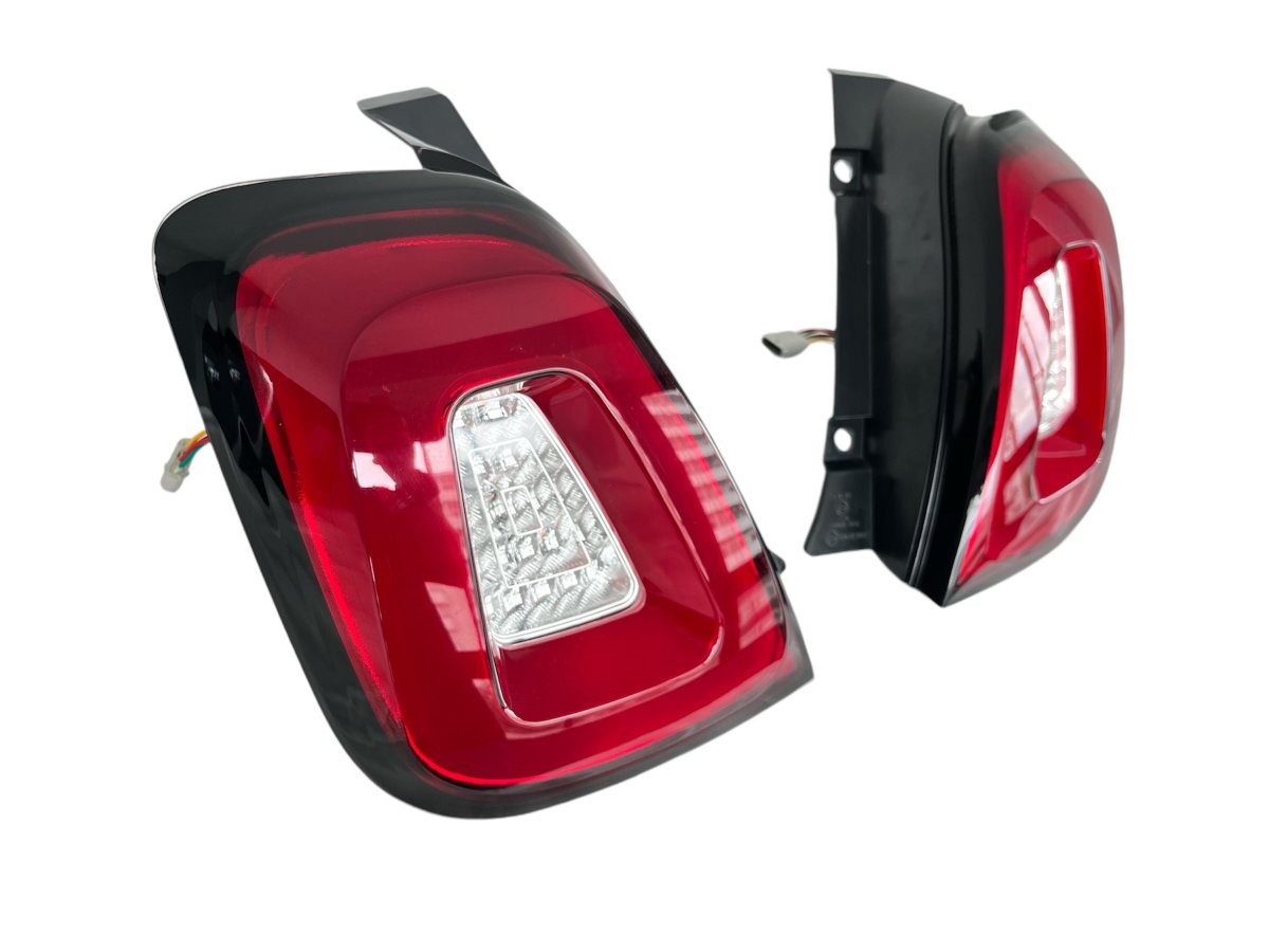 画像3: Autostye LEDテールレンズ レッド/クリア for FIAT500 ＆ ABARTH595/695 (3)