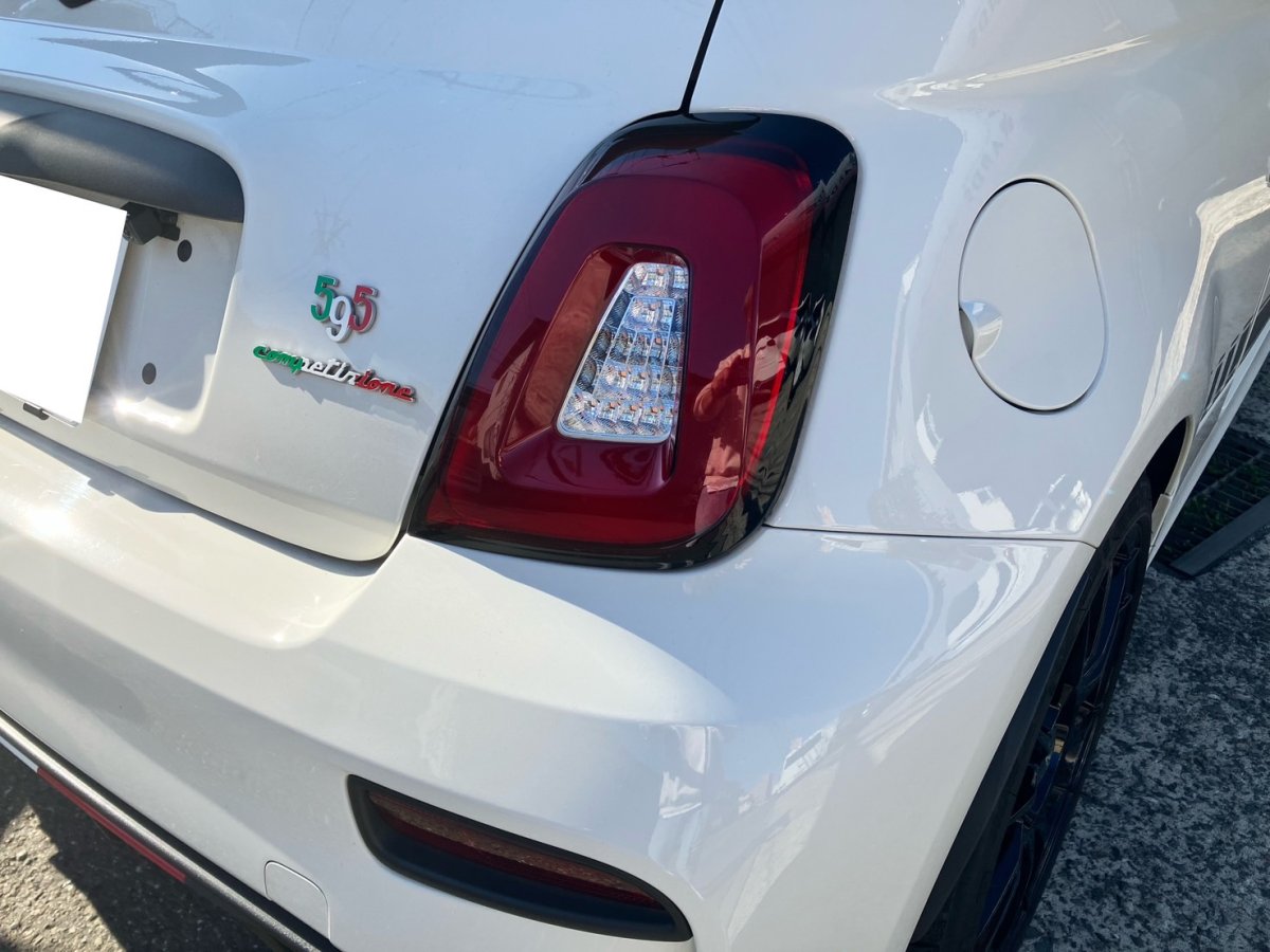 画像1: Autostye LEDテールレンズ レッド/クリア for FIAT500 ＆ ABARTH595/695 (1)
