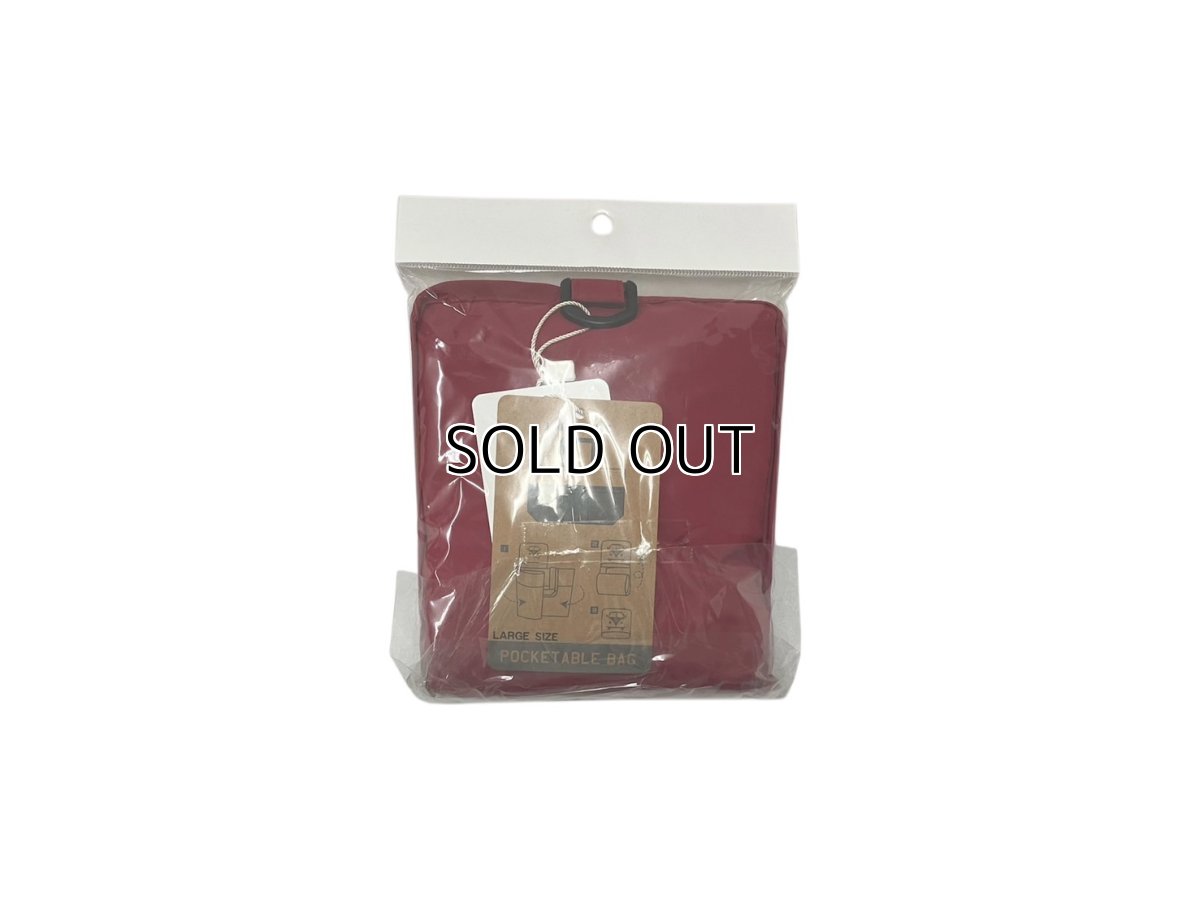 画像4: Volkswagen POCKETABLE LARGE ECO BAG RED (4)