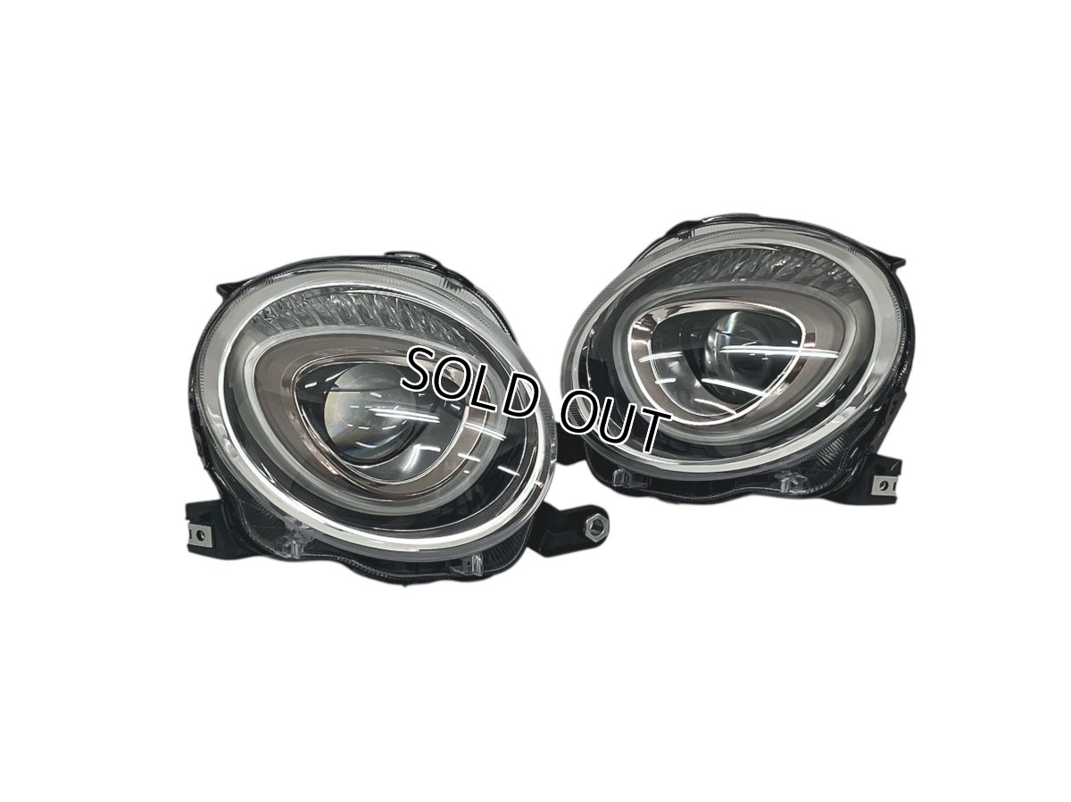 画像2: ハロゲンプロジェクターヘッドライト for FIAT500＆ABARTH500/595/695 (2)