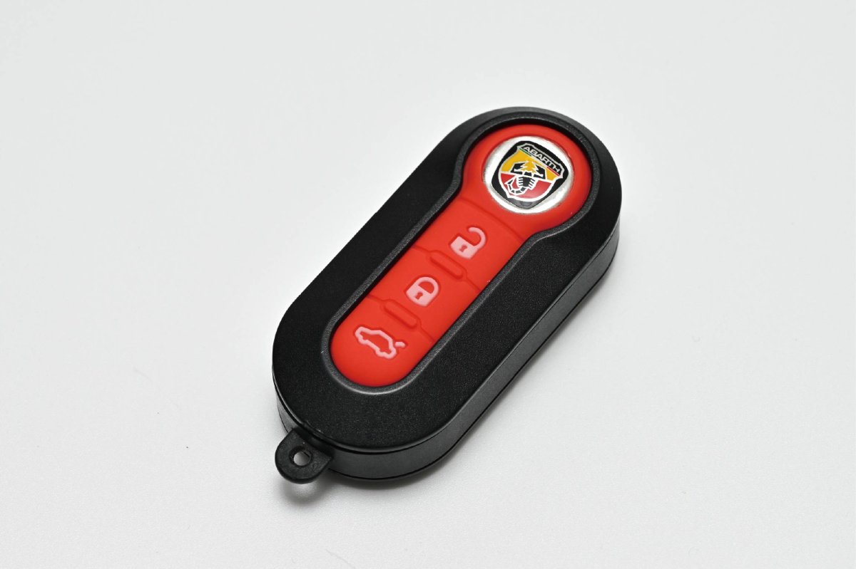 画像3: Colored Key Fob Repair 3-Button Rubber Pad for ABARTH/FIAT (3)