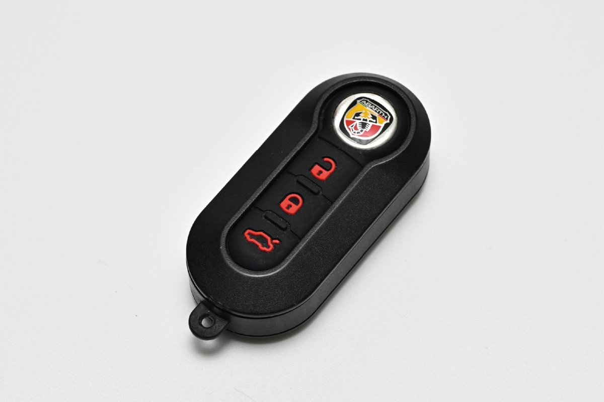 画像2: Colored Key Fob Repair 3-Button Rubber Pad for ABARTH/FIAT (2)