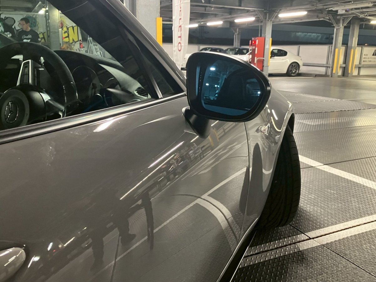 画像2: BSM対応 ワイドビュードアミラーレンズ　MAZDA　ROADSTER(ND) (2)