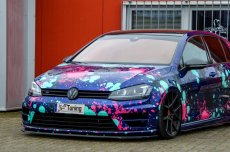 画像2: INGO NOAK TUNING　カップフロントスポイラーリップ　VW  GOLF7 R　/R-line （AU） (2)