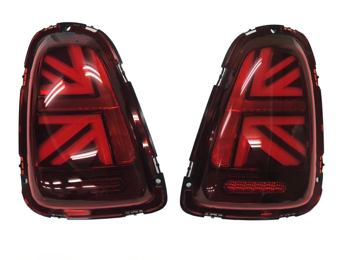 画像1: MINI R56 MC- テールレンズ ユニオンジャック レッド (1)
