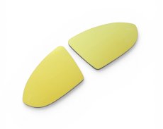 画像2: AutoStyle ワイドビュードアミラーレンズ with BMS(ブラインドスポットデティクション） VW Golf7.5/7 , Golf7.5/7 Variant (2)