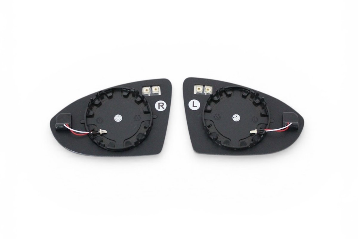 画像4: AutoStyle ワイドビュードアミラーレンズ with BMS(ブラインドスポットデティクション） VW Golf7.5/7 , Golf7.5/7 Variant (4)