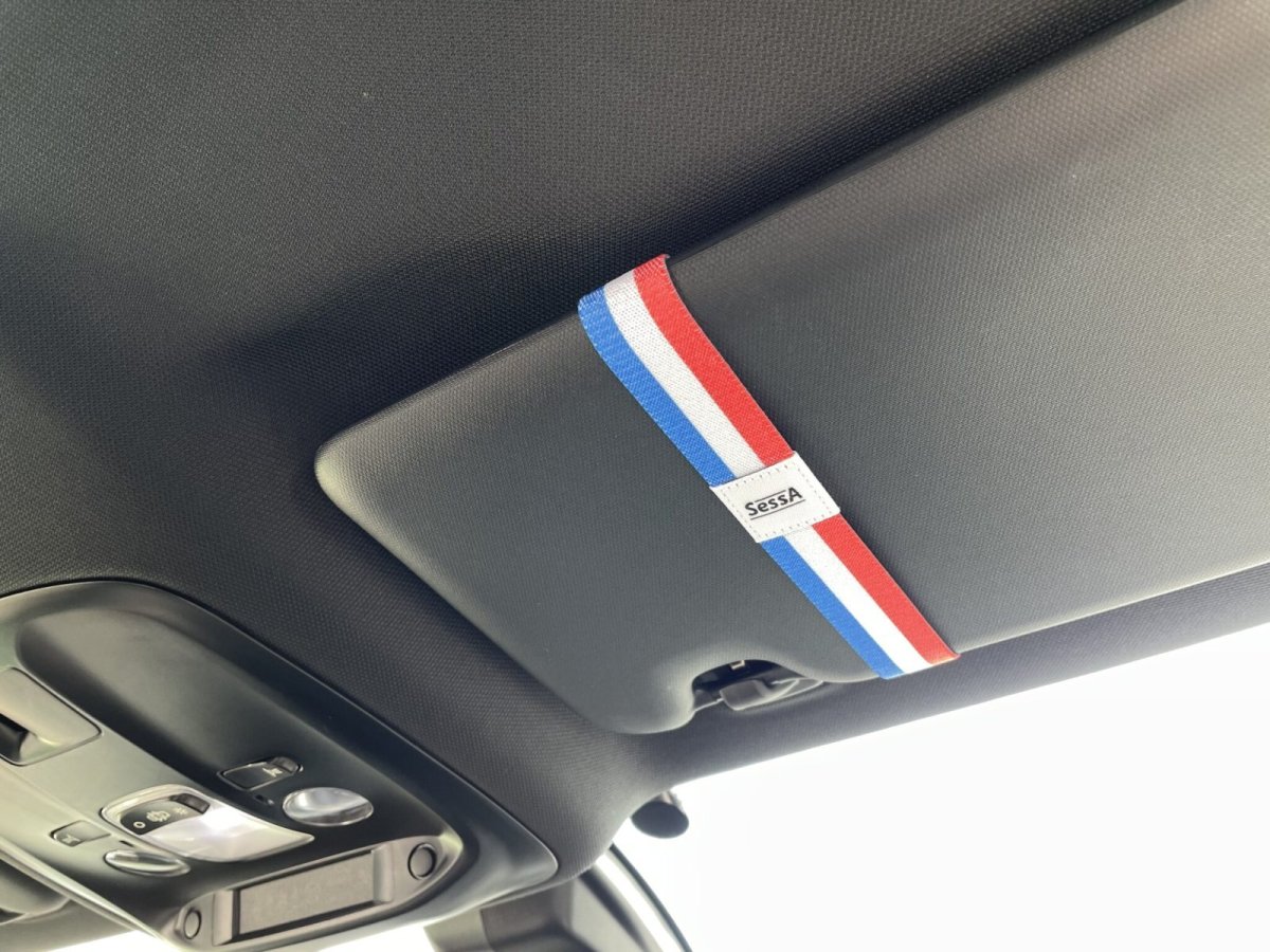 画像1: SassA バイザーサッシュ　トリコロール (1)