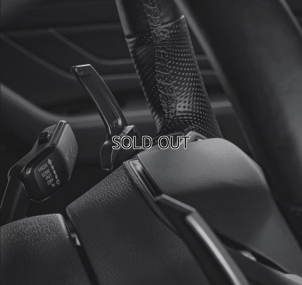 画像2: LEYO FUSION PADDLE SHIFT EXTENSION for VW Golf8/POLO/ARTEON/TIGUAN (ブラック) (2)