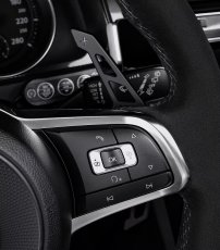 画像1: LEYO FUSION PADDLE SHIFT REPLACEMENT for VW Golf7.5/7 GTI/R (ブラック) (1)
