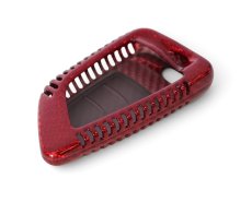 画像2: AUTOTECKNIC カーボンキーケース for BMW G42/G87/G22/G26 Red  (2)