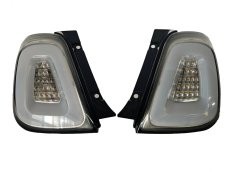 画像5: Autostye LEDテールレンズ ホワイト/クリア for FIAT500 ＆ ABARTH595/695 (5)