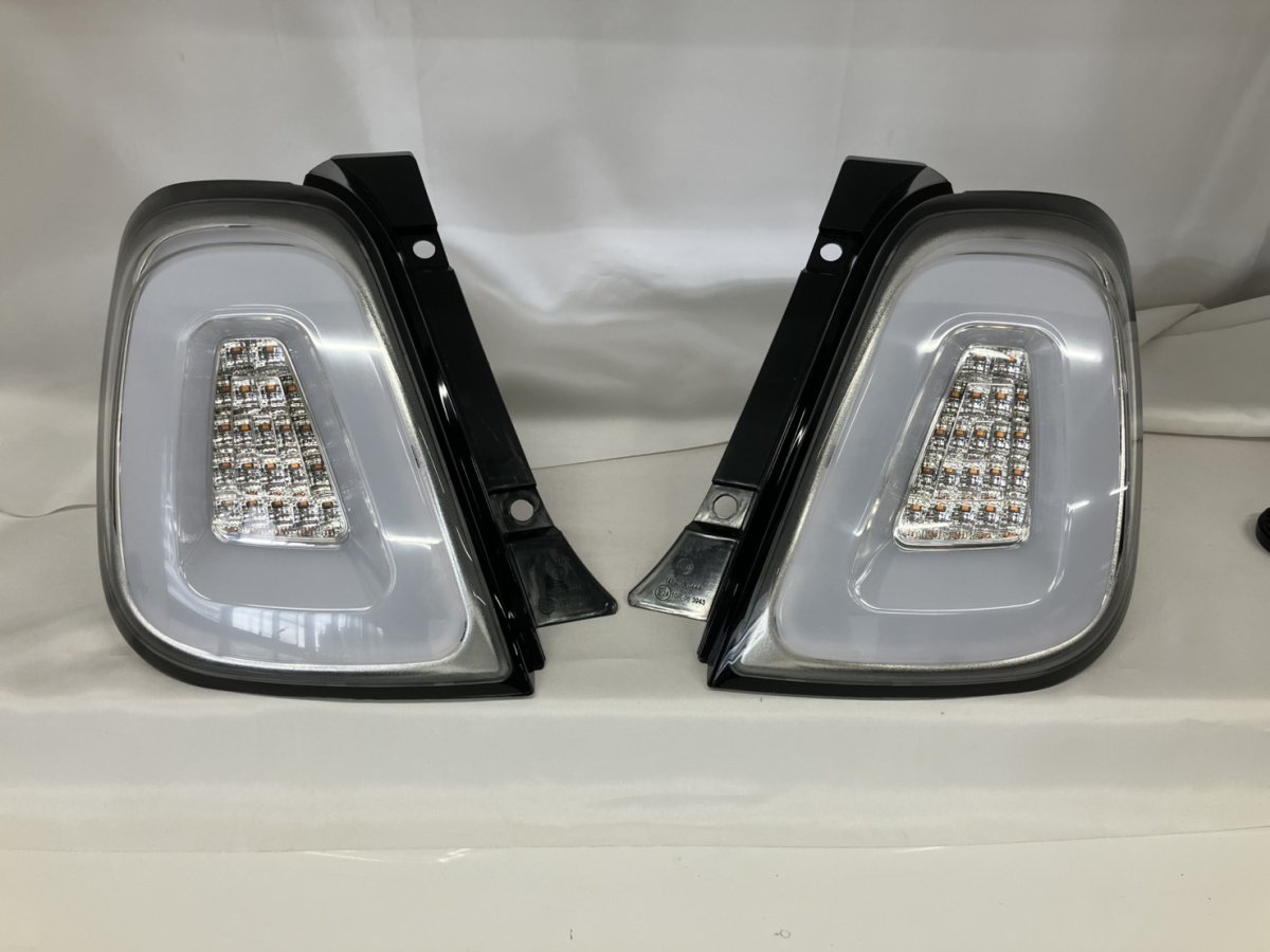 画像6: 【OUTLET】LEDテールレンズ ホワイト/クリア for FIAT500 ＆ ABARTH595/695 (6)