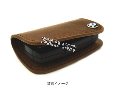 画像2: BMW純正レザーキーカバー ブラウン（BMW leather Key Case Brown）