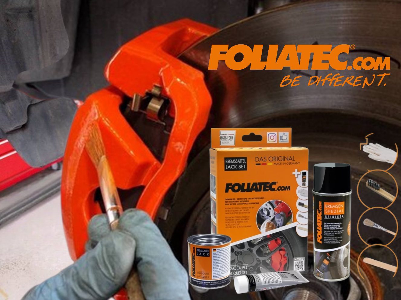 【お知らせ】FOLIATEC（フォリアテック）ブレーキキャリパーラッカー