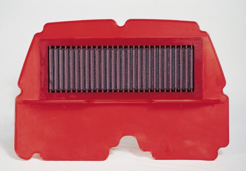thumbnail interactive-video image 1 of BMC FM478/04 Washable Sports Air Filter – For Honda CBR 600 RR (2007-2015) – Red 1 of 5
