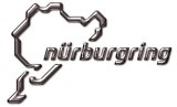 画像: Nurburgring ステッカー 3D(立体)タイプ シルバー