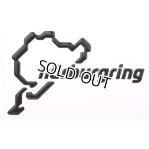 画像: Nurburgring ステッカー 3D(立体)タイプ ブラック