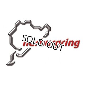 画像: Nurburgring ステッカー 3D(立体)タイプ グレー/レッド