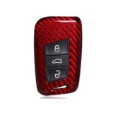 画像: AutoStyle カーボンキーケース RED for VW Arteon/Passat(B8)