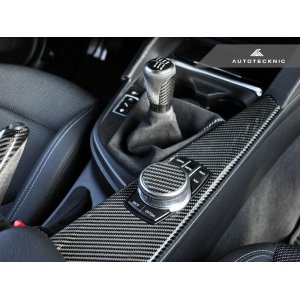 画像: AUTOTECKNIC カーボンi-Drive Touch コントロールカバー