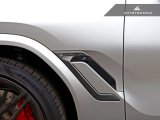 画像: AUTOTECKNIC ドライカーボンファイバーサイドベントセット for BMW X6M(F96)