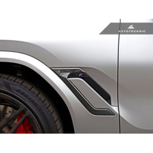 画像: AUTOTECKNIC ドライカーボンファイバーサイドベントセット for BMW X6M(F96)