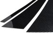 画像1: ブラックカーボンピラーパネル 10pcs BMW G02(X4)