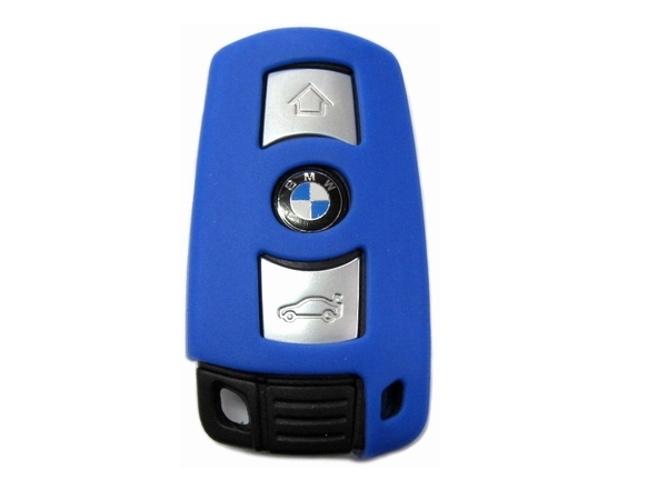 画像1: シリコンキーカバー BMW003 （ブルー）