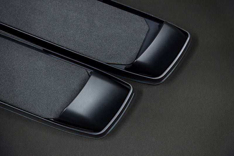 画像2: maniacs Wide Rear View Mirror for VW/AUDI TypeB