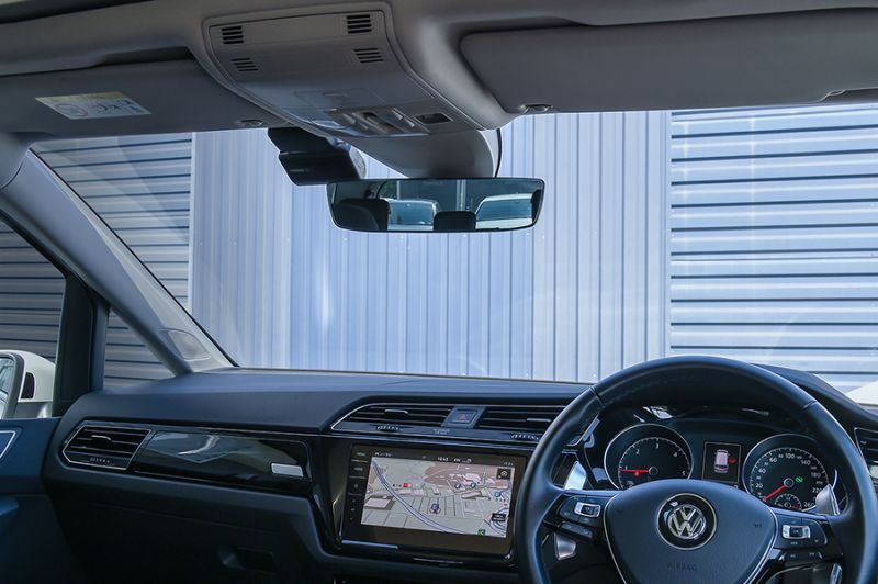 画像5: maniacs Wide Rear View Mirror for VW/AUDI TypeB