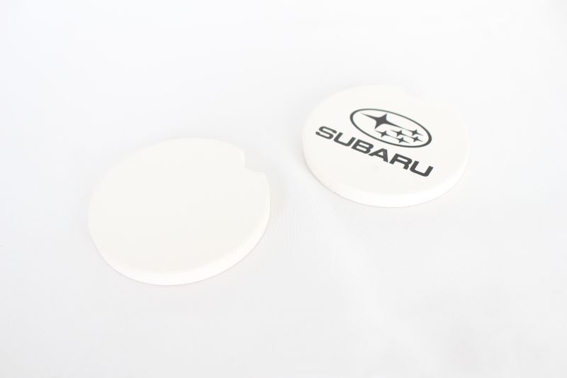 画像2: 【OUTLET】 Absorbent Car Coaster Set for US SUBARU